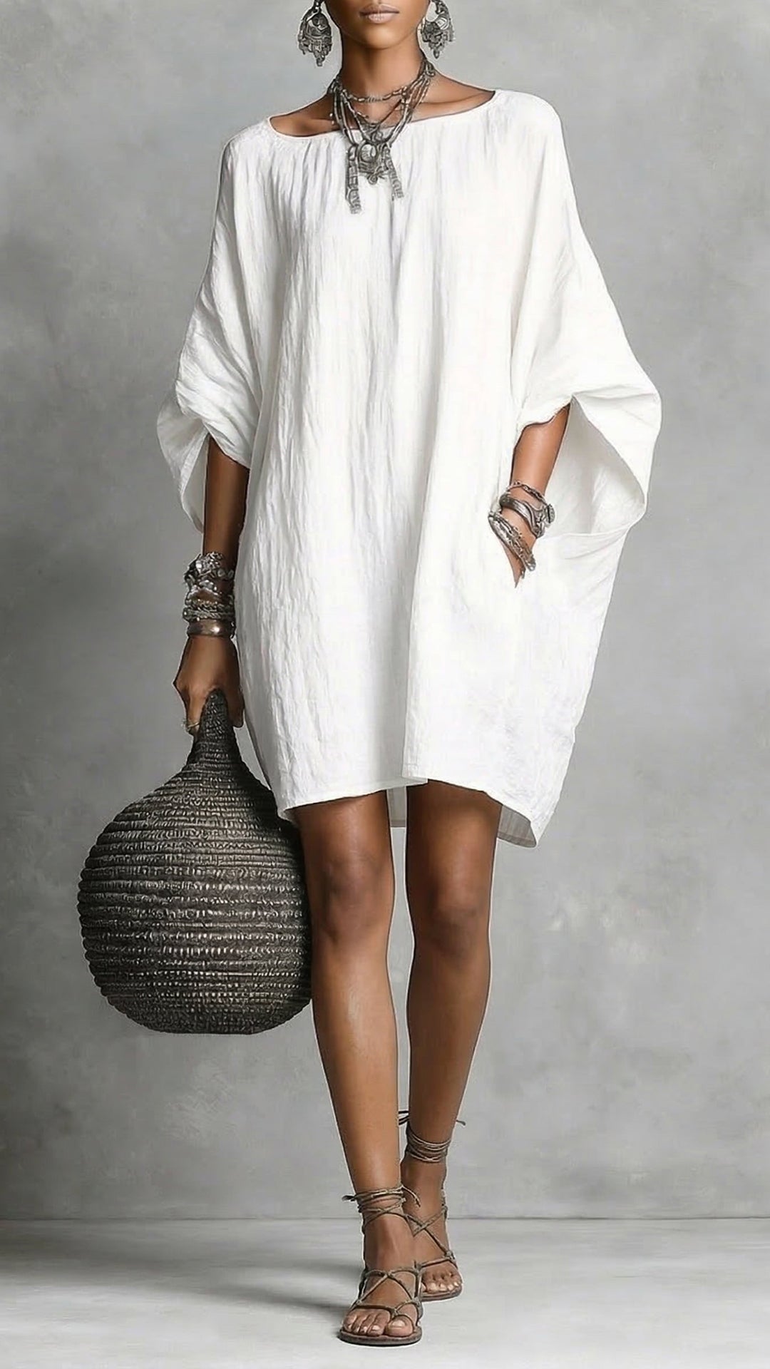 📦📦LAST DAY SAVE 49% ⏰Casual cotton and linen dress