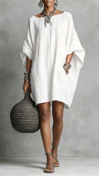 📦📦LAST DAY SAVE 49% ⏰Casual cotton and linen dress