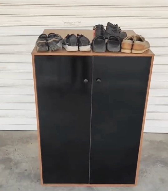 💪High-end quality🎁Clearance sale Large capacity rotating shoe rack