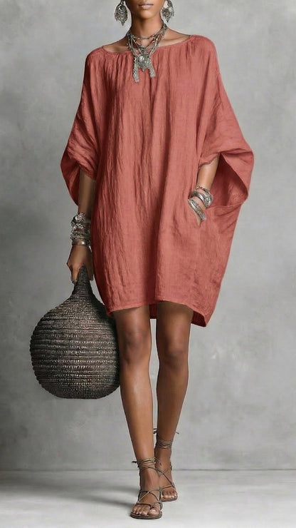 📦📦LAST DAY SAVE 49% ⏰Casual cotton and linen dress