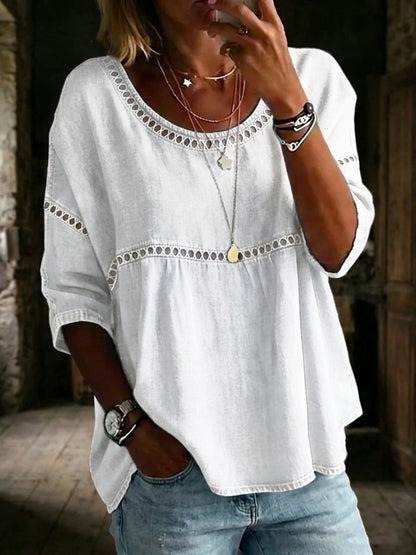 📦📦LAST DAY SAVE 49% ⏰Women's Vintage Casual Loose Linen Blouse Shirt