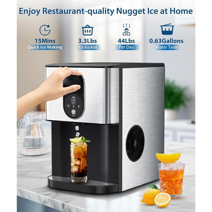 💥Factory Direct Clearance💥 Self-Dispensing Nugget Ice Maker ❄️ | 44 lbs/Day
