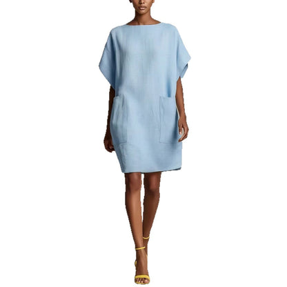 📦📦Mother's Day Sale 49% Off ⏰Effortless Linen-Blend Shift Dress