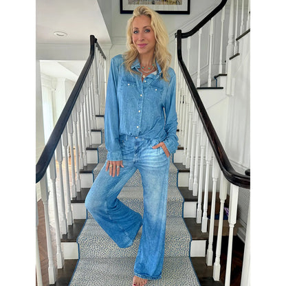 Jordann Jammies Denim Dreams Pajama Set