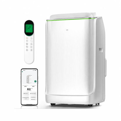 💝💝Clearance Sale🔥14,000 BTU Dual Hose Portable AC – Smart Inverter Cooling for Rooms Up to 500 sq. ft.