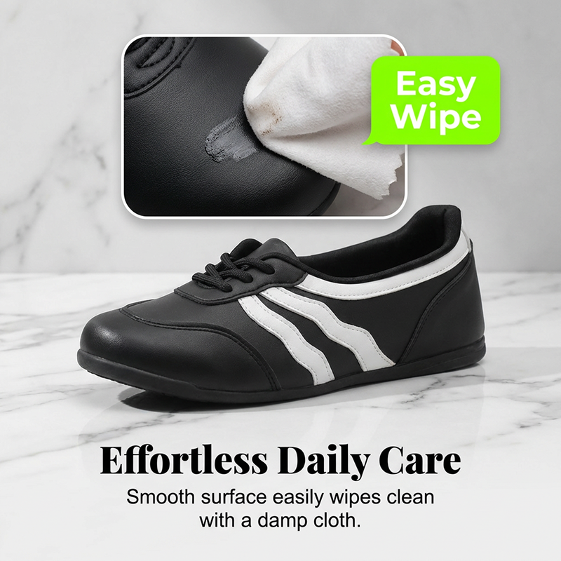 🤩🤩Time-Limited Special⏰Women's Retro Wave Stripe Lace-Up Sneakers